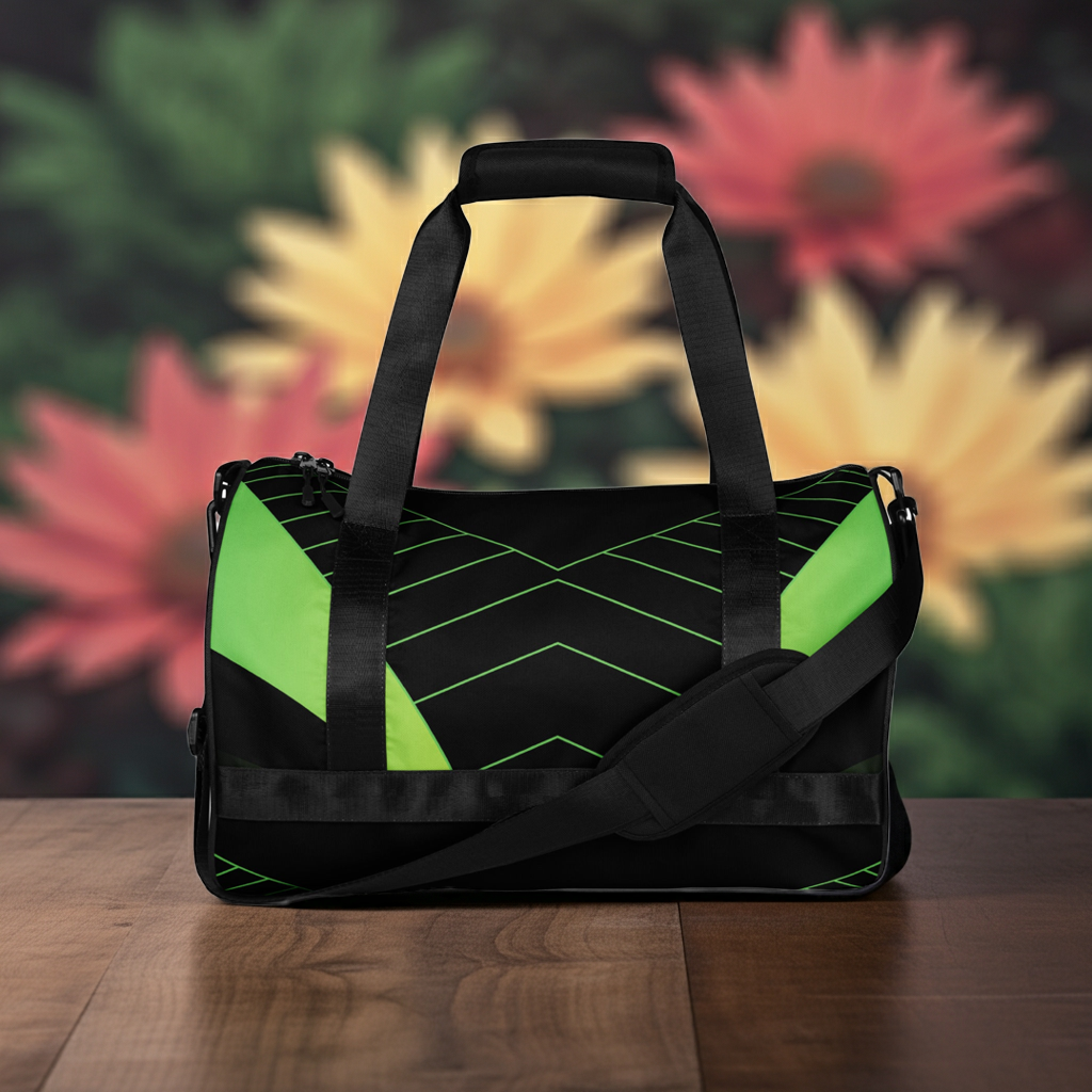 All-over print gym bag